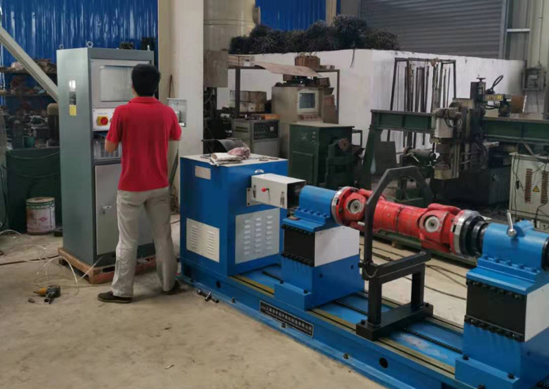 Computerized dynamic balance compensation machine 2 tons heavy